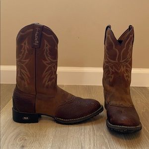 Tony Lama women’s brown TLX western boots size 9